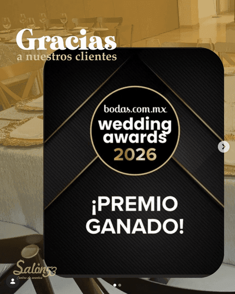 Salón 53 Gana Wedding Awards 2026